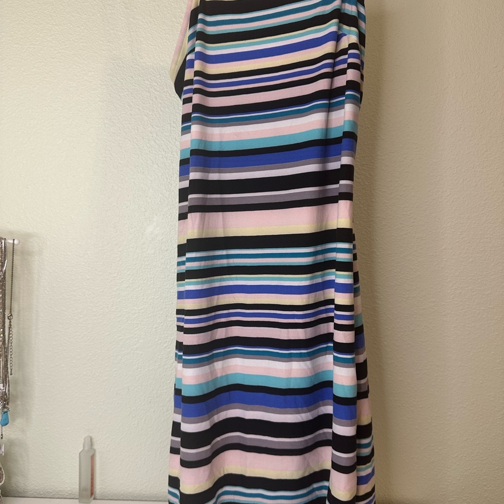 Striped Multicolor Women's Dress